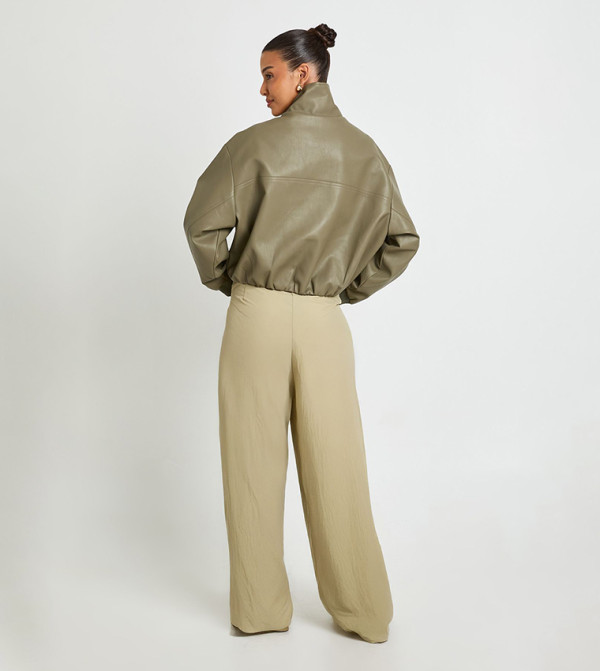 boohoo  Cargos - Khaki Cargos