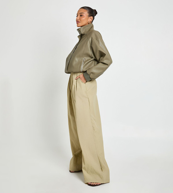 boohoo  Cargos - Khaki Cargos