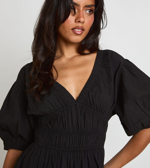 boohoo Clothing - BLACK Maxi Dresses