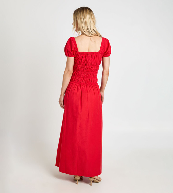 بوهو بوهو - أحمر Maxi Dresses