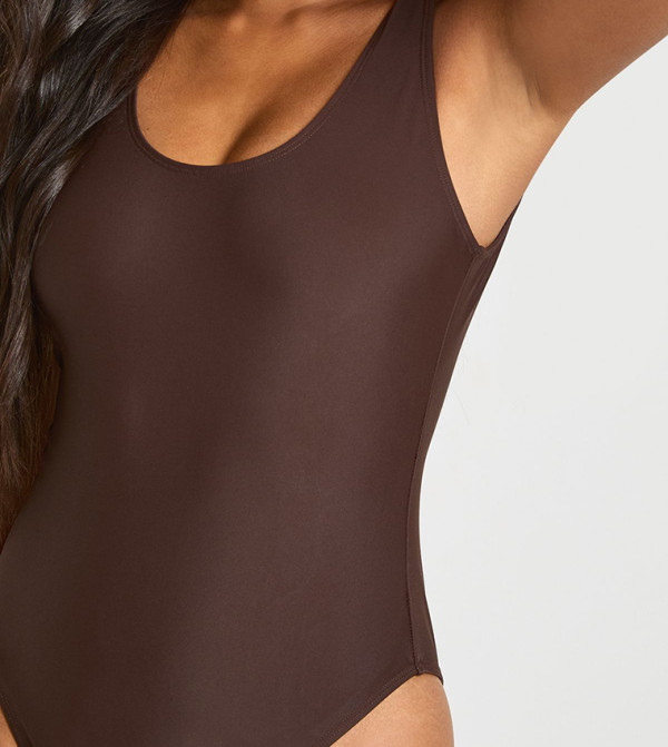 boohoo  Swimwear - Brown Swimsuit