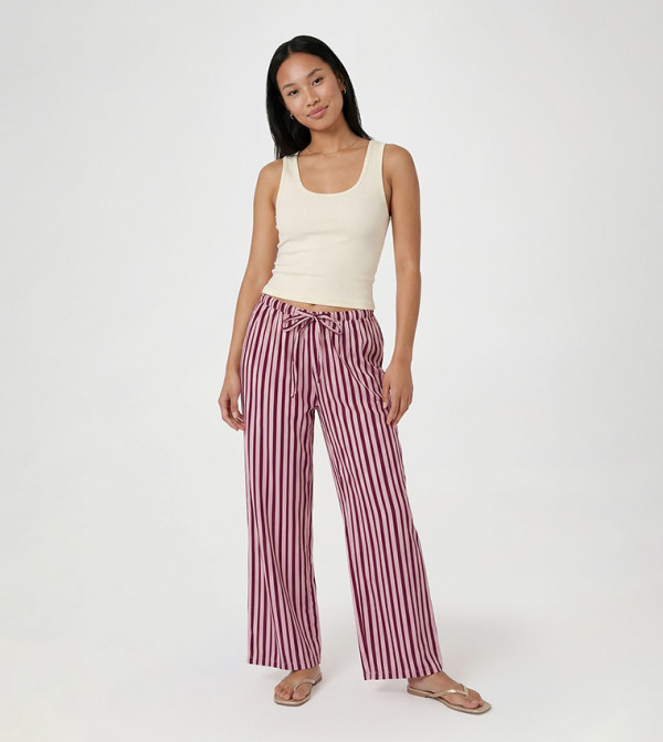 boohoo summer-tailoring - Pink Casual Pants