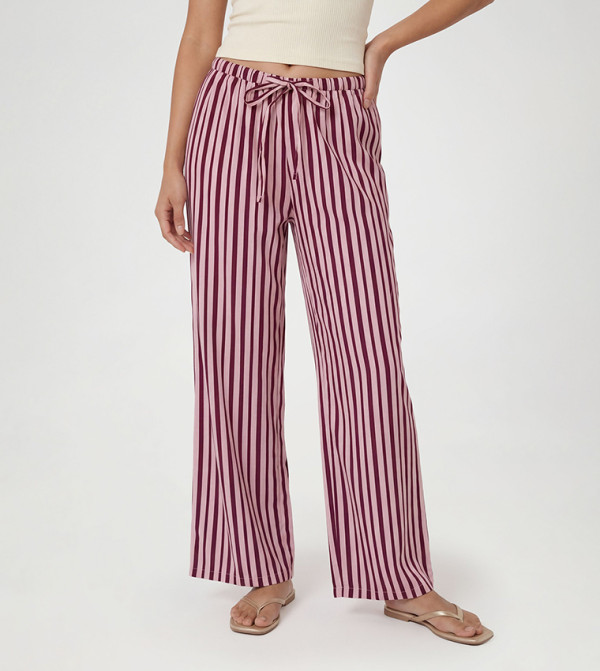 boohoo summer-tailoring - Pink Casual Pants