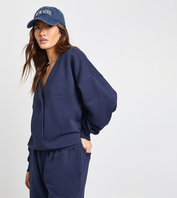 boohoo  Co-Ord Set - Navy Co-Ord Set