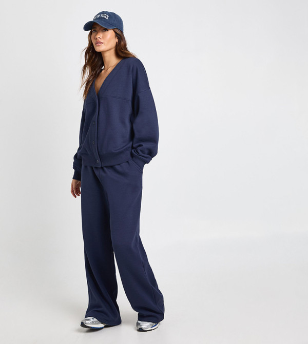 boohoo  Co-Ord Set - Navy Co-Ord Set