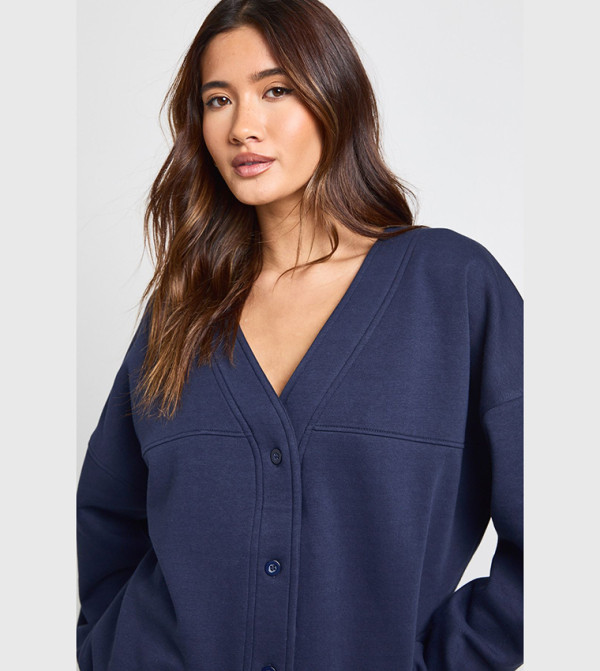 boohoo  Co-Ord Set - Navy Co-Ord Set