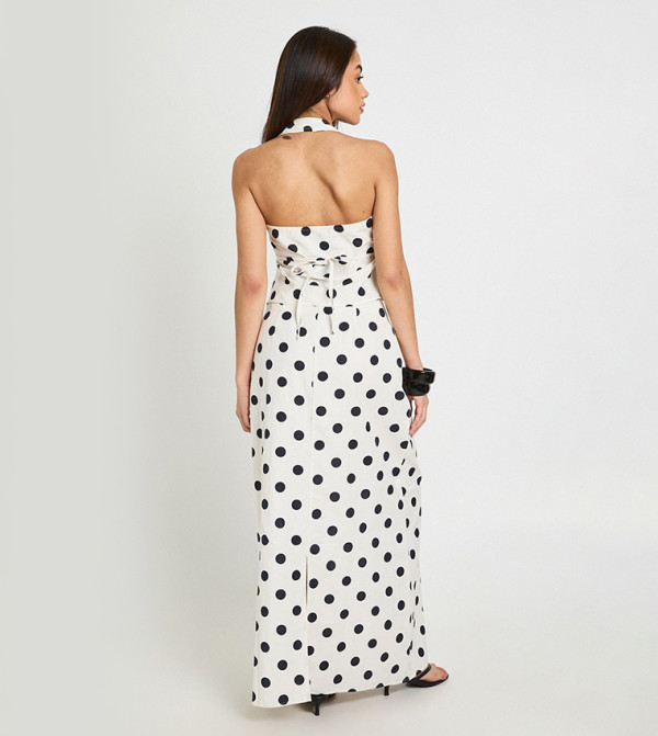 بوهو  تنانير - أبيض Maxi Skirts