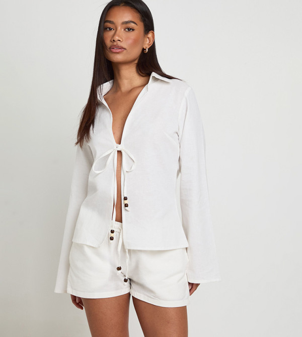 boohoo  Clothing - Beige Shirts