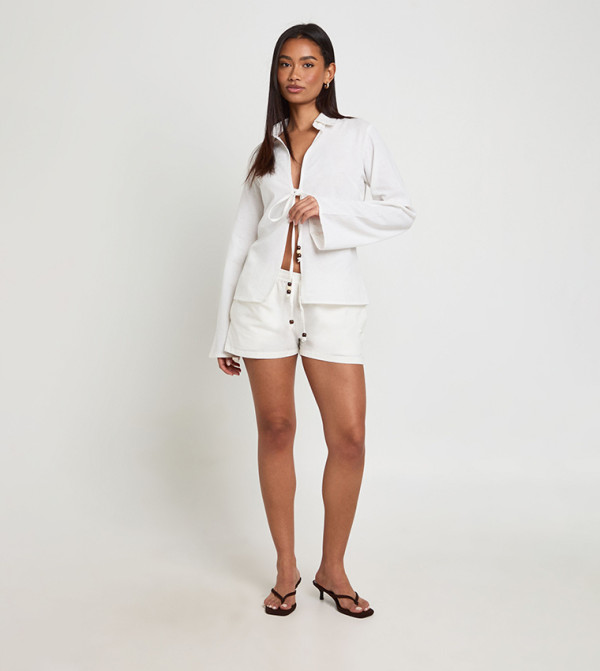boohoo  Clothing - Beige Shirts