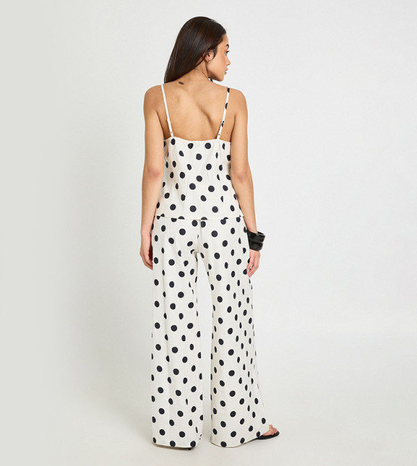 بوهو أطقم ملابس - أبيض Co-Ord Set