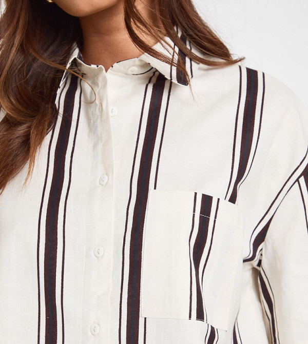 boohoo  vacation-loading-w - White Co-Ord Set