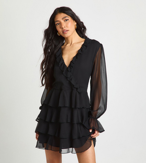 boohoo  Mini Dresses - BLACK Mini Dresses