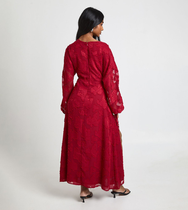 boohoo  - Red Midi Dresses
