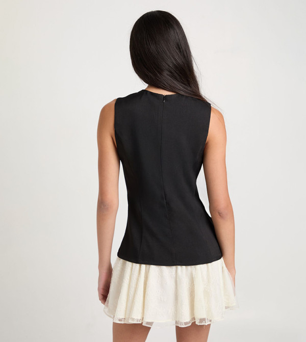بوهو بوهو - أسود Mini Dresses