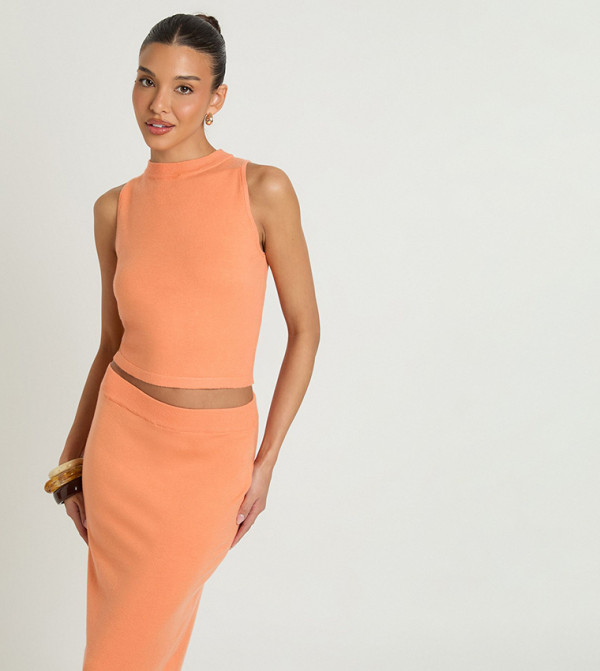 بوهو  co-ord-sets - برتقالي  Co-Ord Set