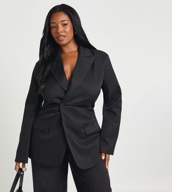 boohoo  Jackets & Coats - BLACK Jackets & Coats