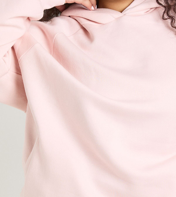 boohoo  Hoodies & Sweatshirts - Light Pink Hoodies & Sweatshirts