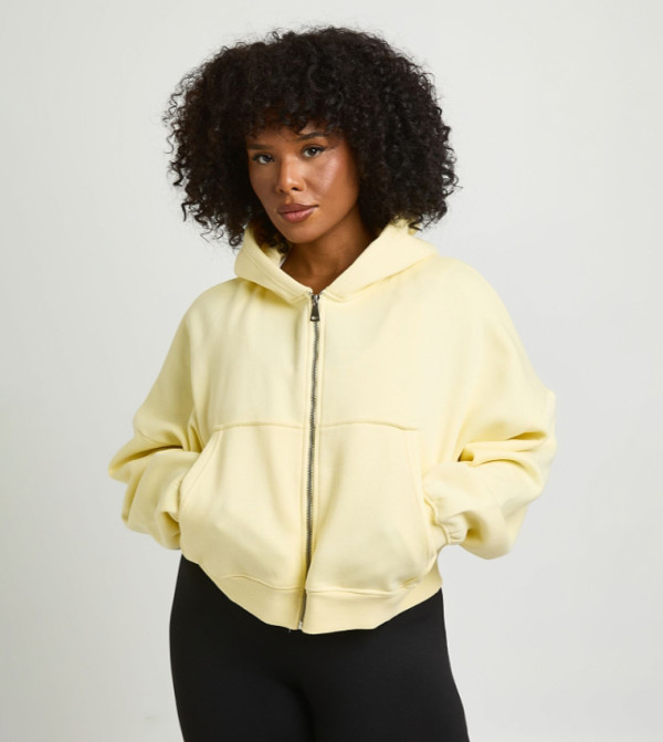 boohoo  Hoodies & Sweatshirts - Yellow Hoodies & Sweatshirts