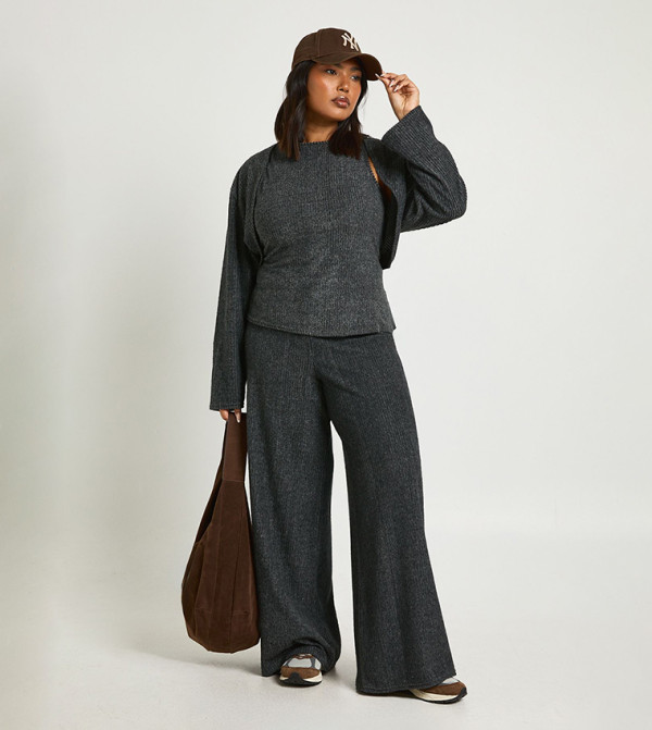 boohoo  Co-Ord Sets - Grey Co-Ord Sets