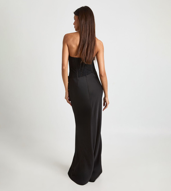 boohoo  Maxi Dresses - BLACK Maxi Dresses