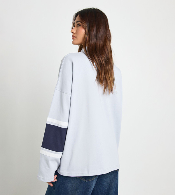 boohoo Polo T-Shirts - Light Blue Polo T-shirts