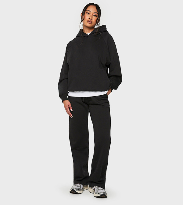 boohoo  Hoodies & Sweatshirts - BLACK Hoodies