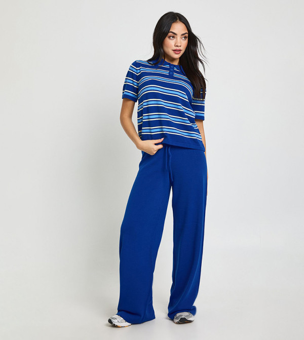 بوهو  co-ord-sets - كحلي Co-Ord Set