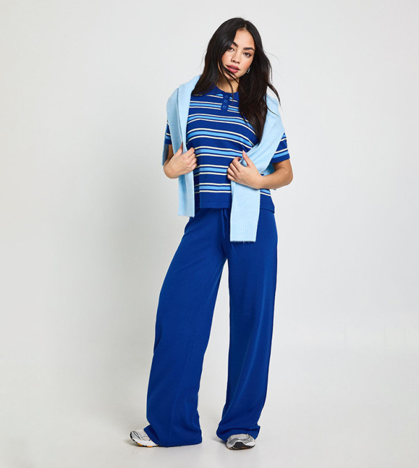 بوهو  co-ord-sets - كحلي Co-Ord Set