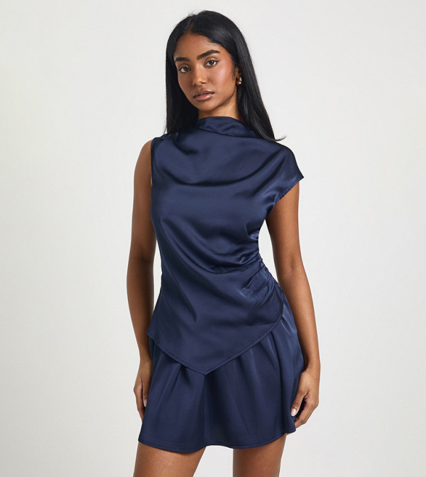 بوهو - كحلي Mini Dresses