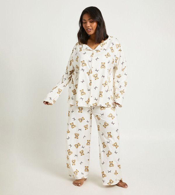 boohoo Sleepwear - Cream Sleepwear