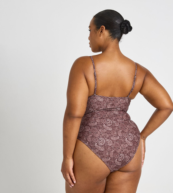 boohoo Swim & Beachwear - Burgundy Swim & Beachwear