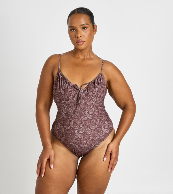 boohoo Swim & Beachwear - Burgundy Swim & Beachwear