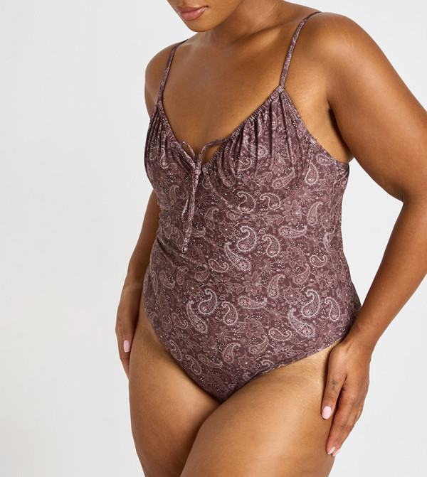 boohoo Swim & Beachwear - Burgundy Swim & Beachwear