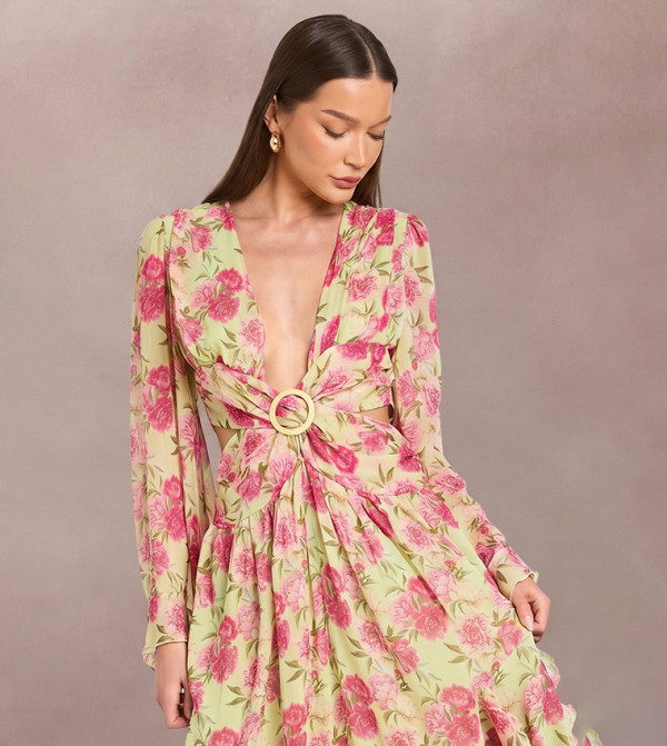 boohoo  Clothing - Multi Maxi Dresses