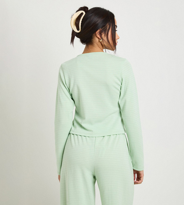 boohoo  Clothing - Green Casual Tops