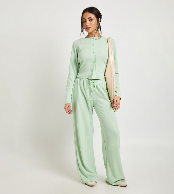 boohoo  Clothing - Green Casual Tops