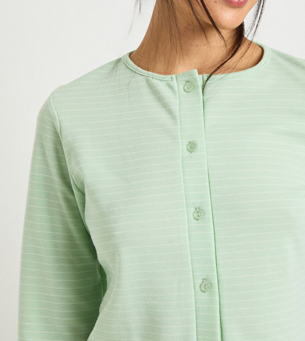 boohoo  Clothing - Green Casual Tops