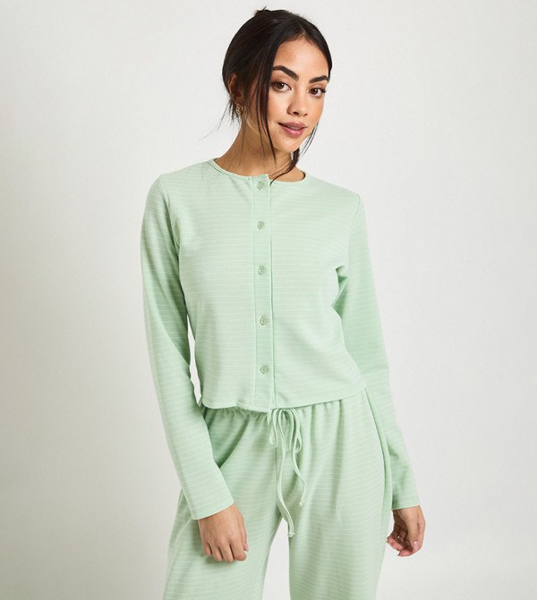 boohoo  Clothing - Green Casual Tops