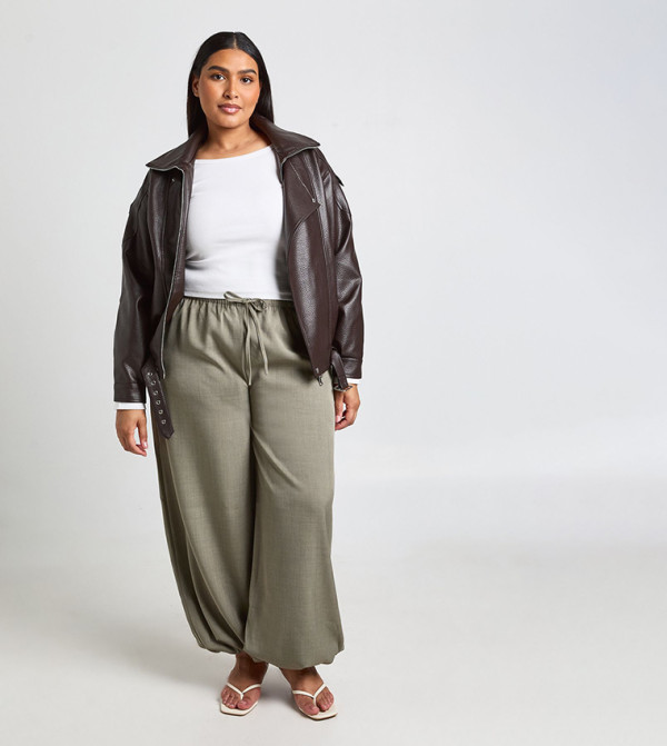 boohoo boohoo - Khaki Casual Pants