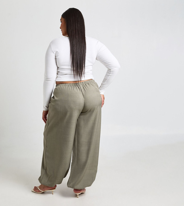 boohoo boohoo - Khaki Casual Pants