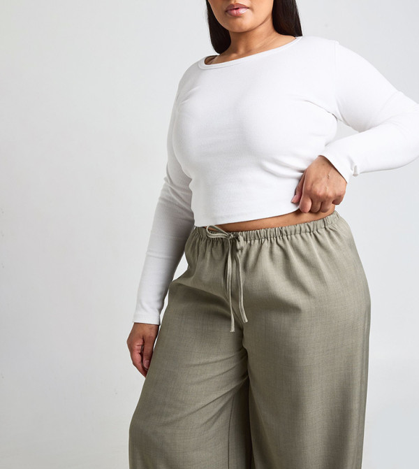 boohoo boohoo - Khaki Casual Pants