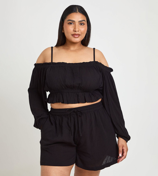 بوهو ملابس سباحة وشاطىء - أسود Swim & Beachwear