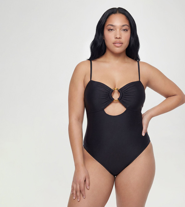 بوهو  ملابس سباحة وشاطىء  - أسود Swim & Beachwear