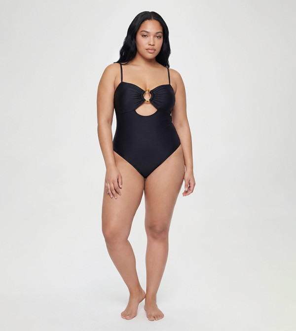 بوهو  ملابس سباحة وشاطىء  - أسود Swim & Beachwear