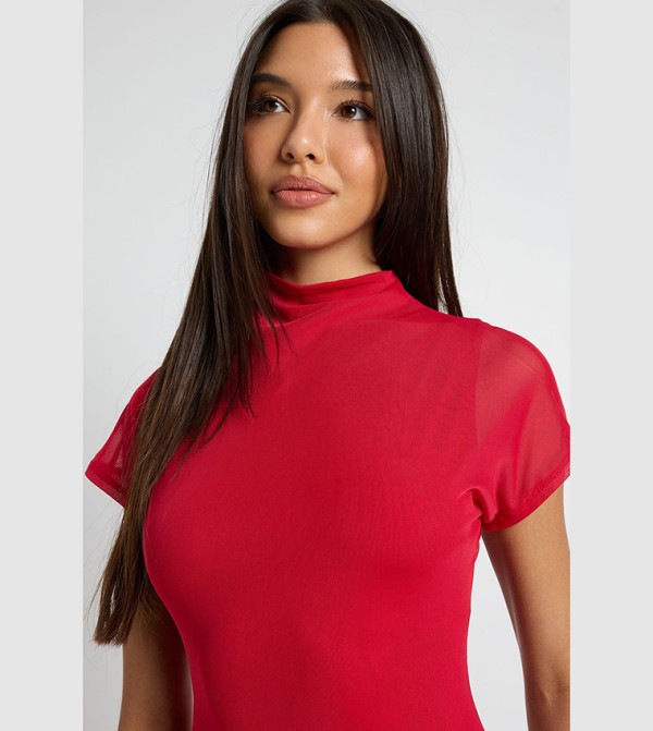 boohoo  - Red Midi Dresses