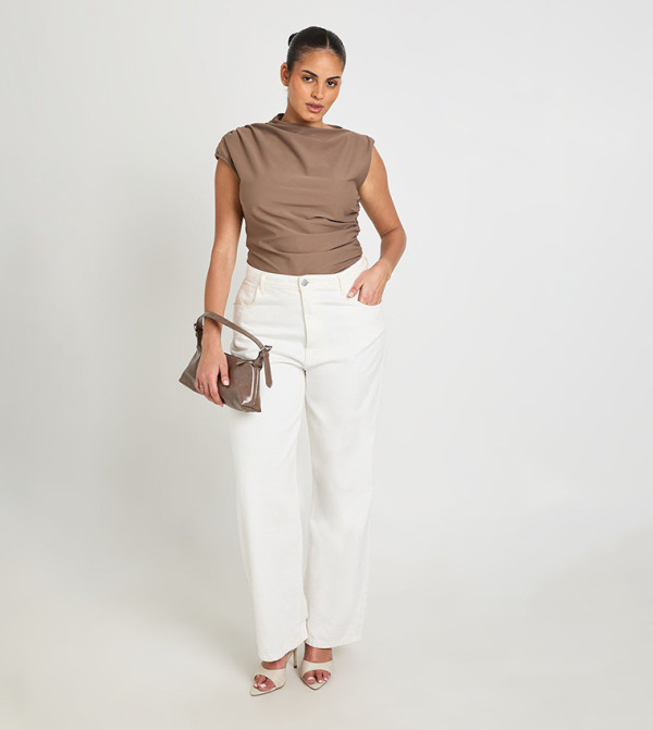 boohoo  Tops - Brown Tops