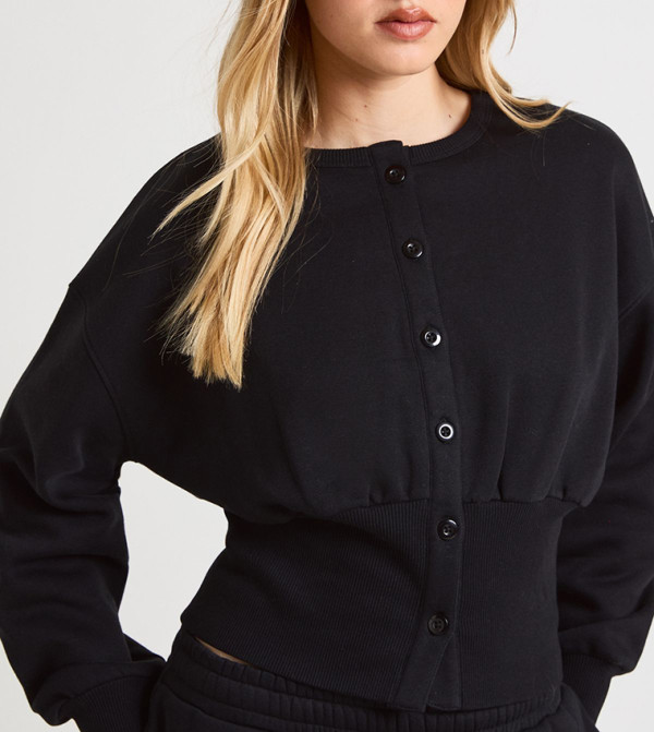 بوهو  أطقم متناسقة - أسود Co-Ord Set