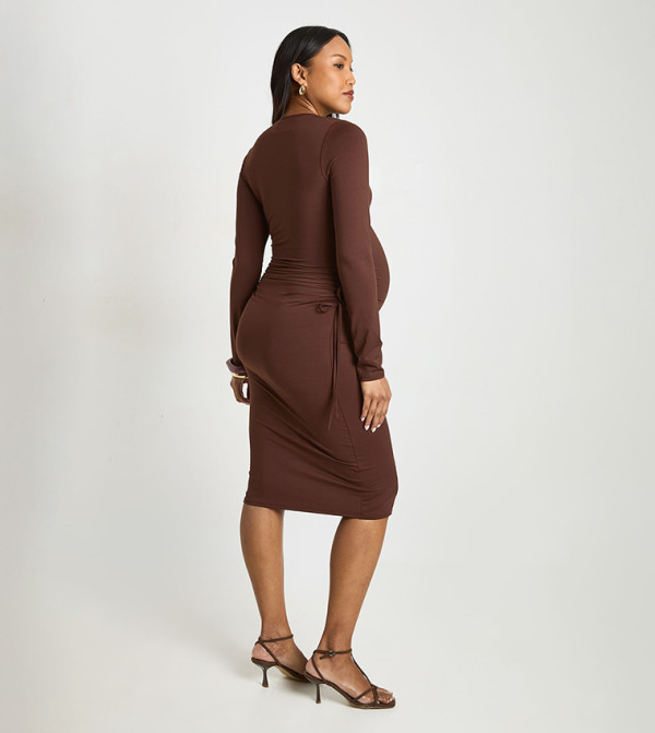 boohoo Dresses - Brown Dresses