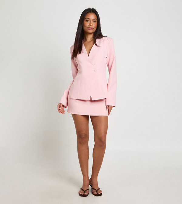 boohoo  Clothing - Pink Blazers