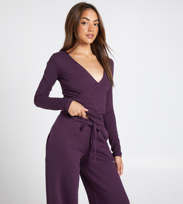 boohoo  Clothing Sets - Purple Co-Ord Set